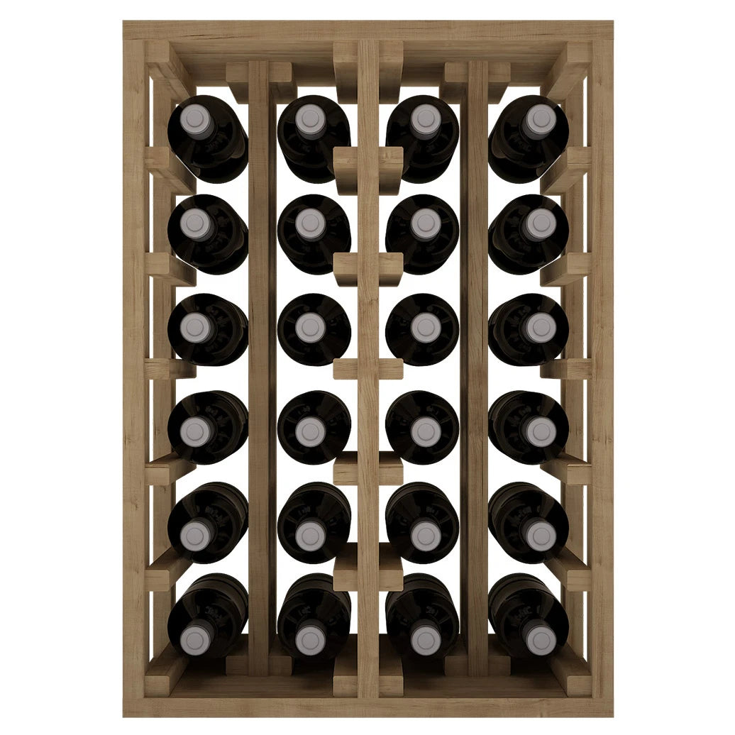 Botellero de madera de pino para 24 botellas, Godello EX2014