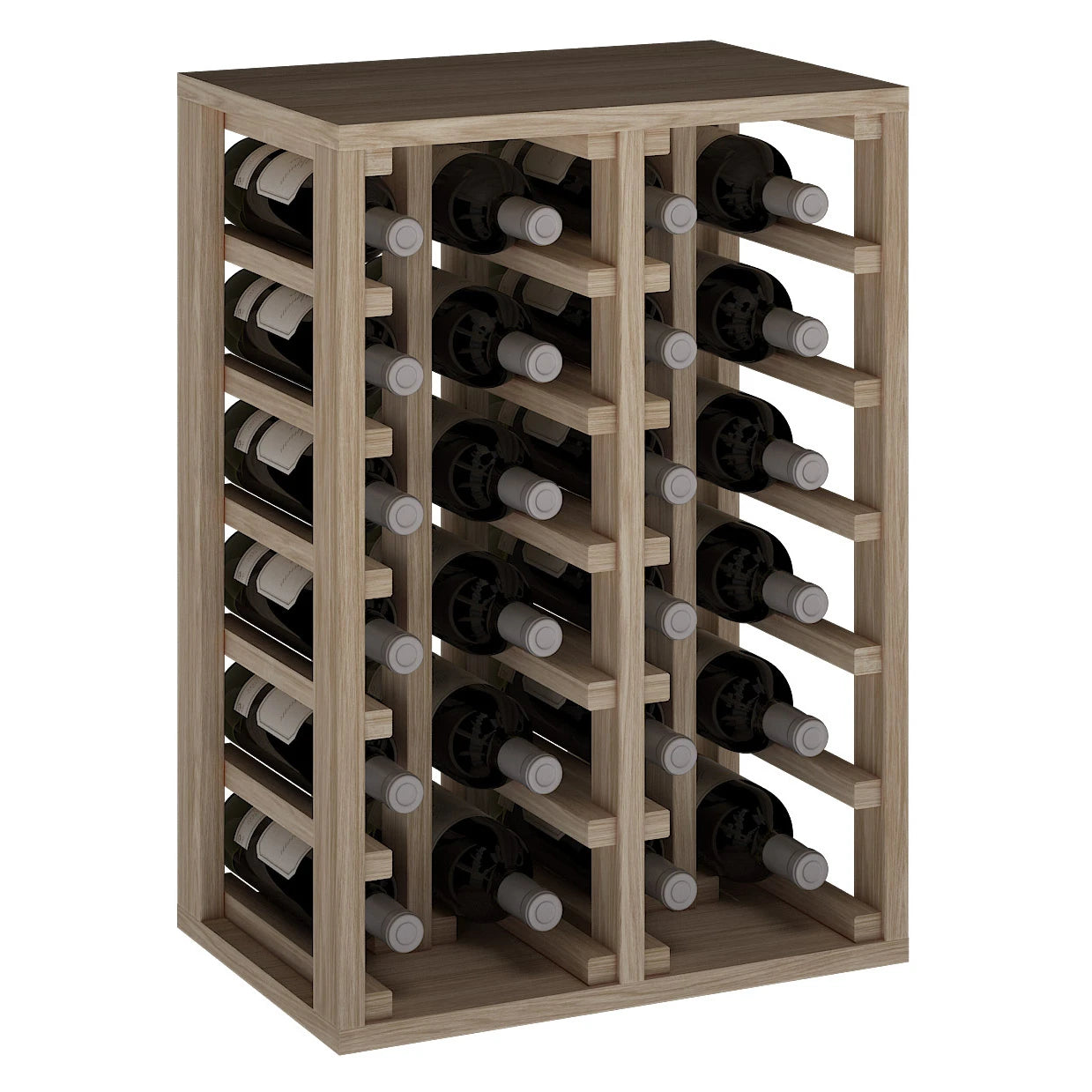 Botellero de madera de roble para 24 botellas, Godello ER2014