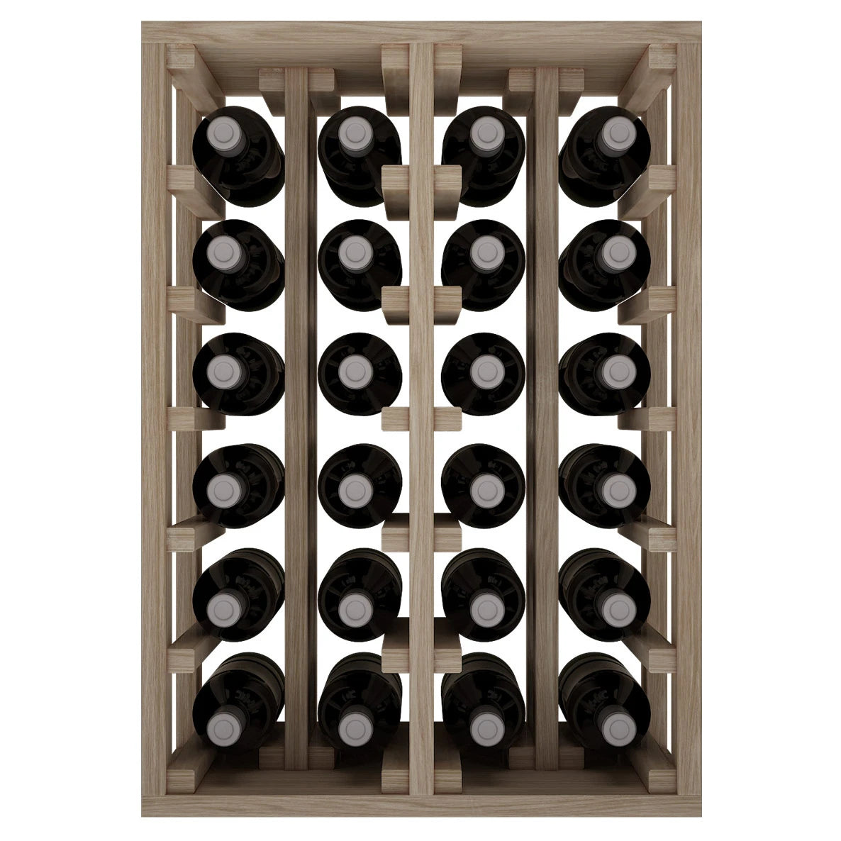 Botellero de madera de roble para 24 botellas, Godello ER2014