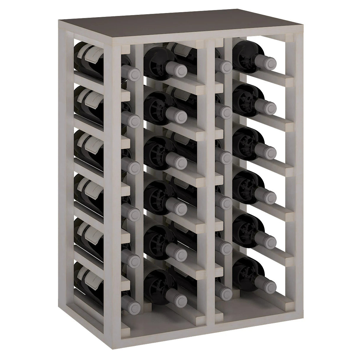 Botellero de madera de pino para 24 botellas, Godello EW2014