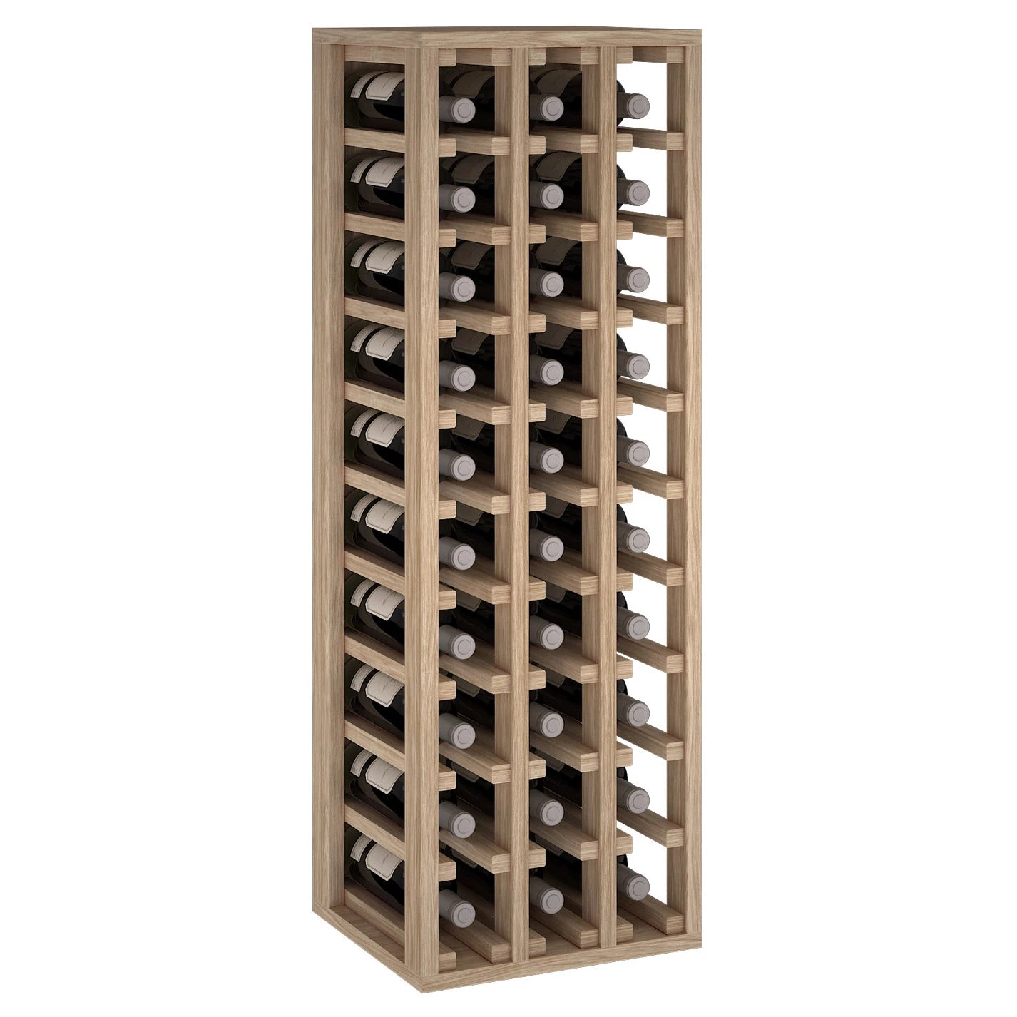 Botellero de madera de roble para 30 botellas, Godello ER2033