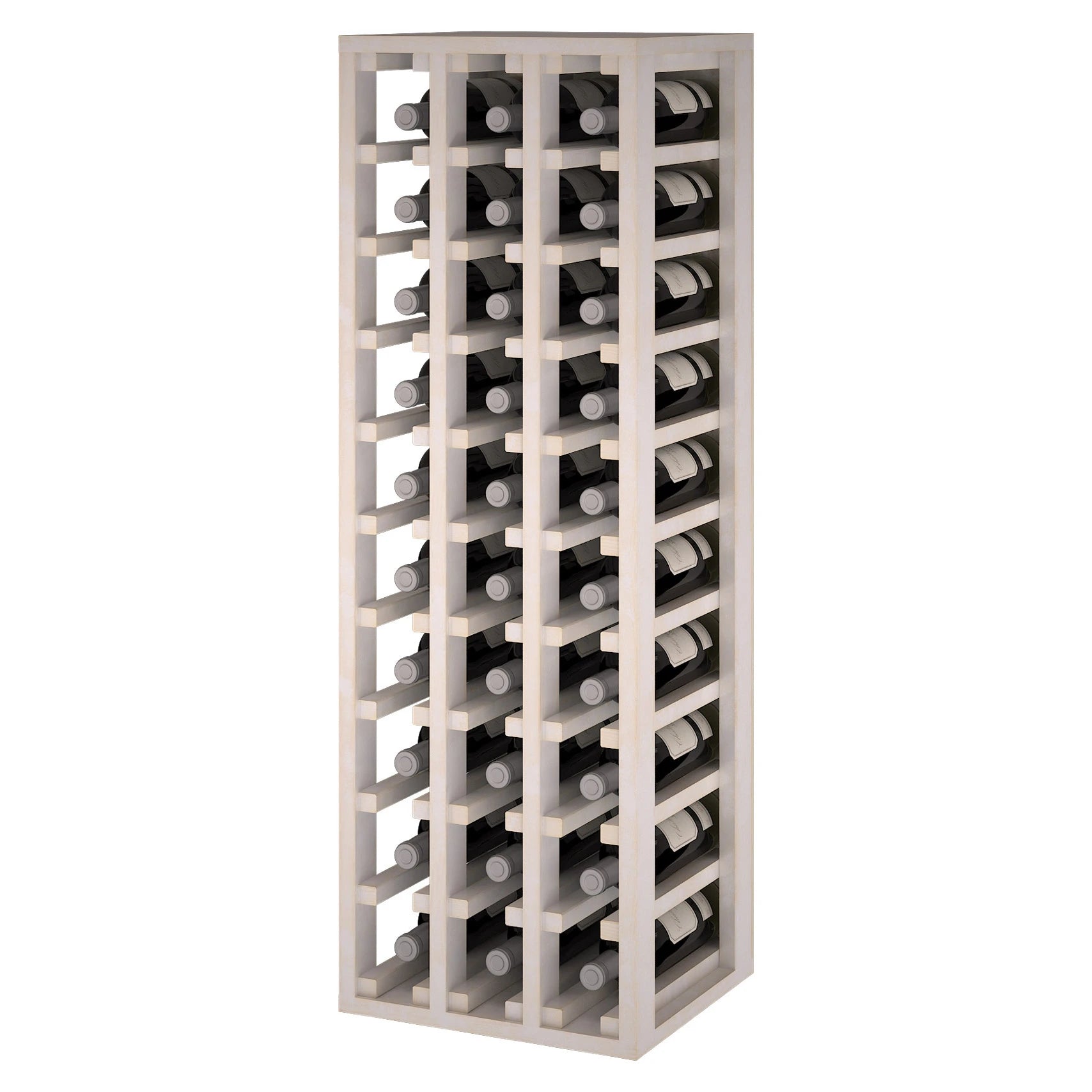 Pine wood wine rack for 30 bottles, Godello EW2033