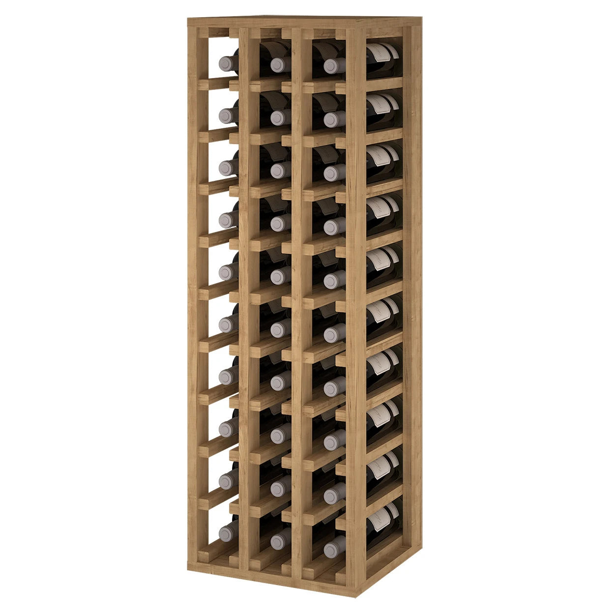 Pine wood wine rack for 30 bottles, Godello EX2033