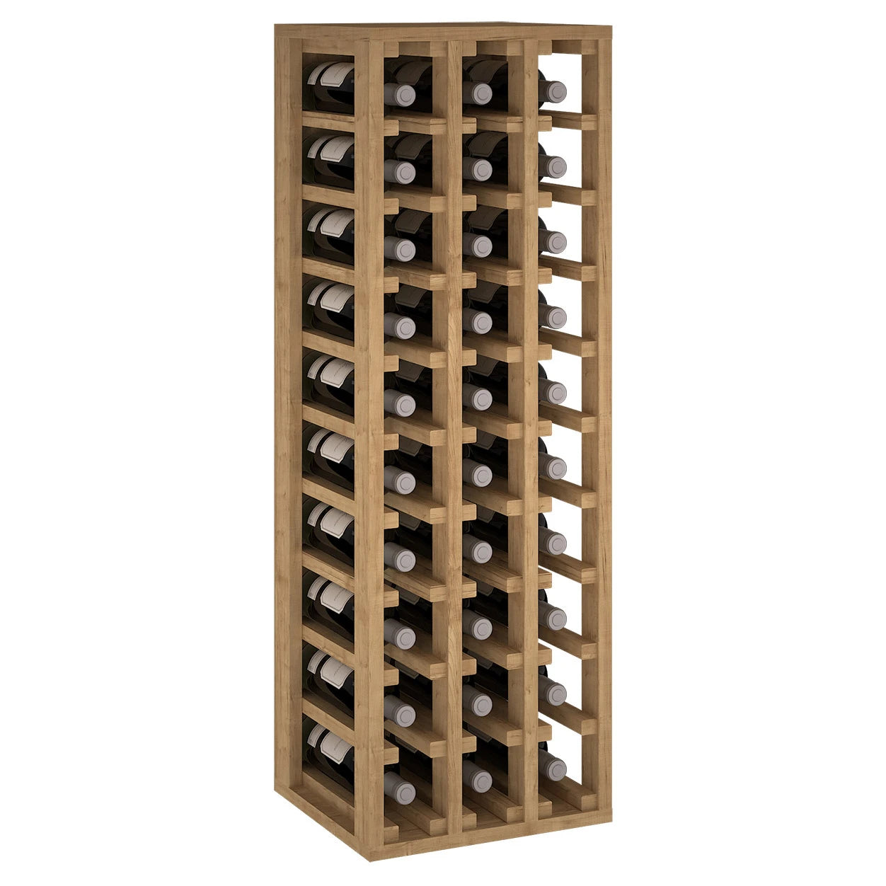Botellero de madera de pino para 30 botellas, Godello EX2033