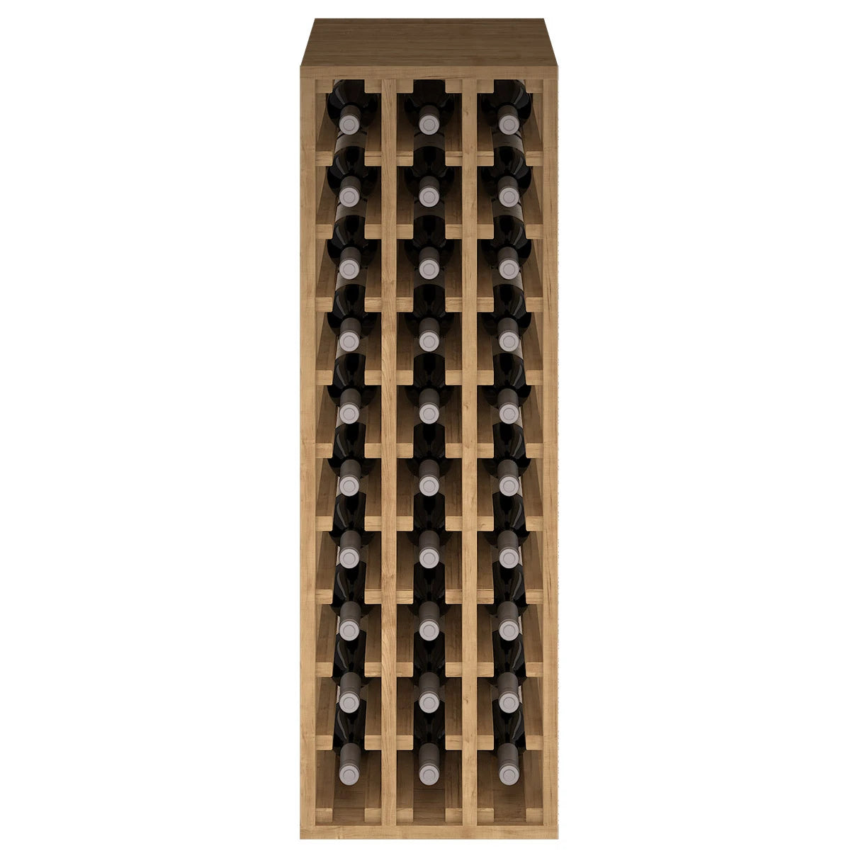 Botellero de madera de pino para 30 botellas, Godello EX2033