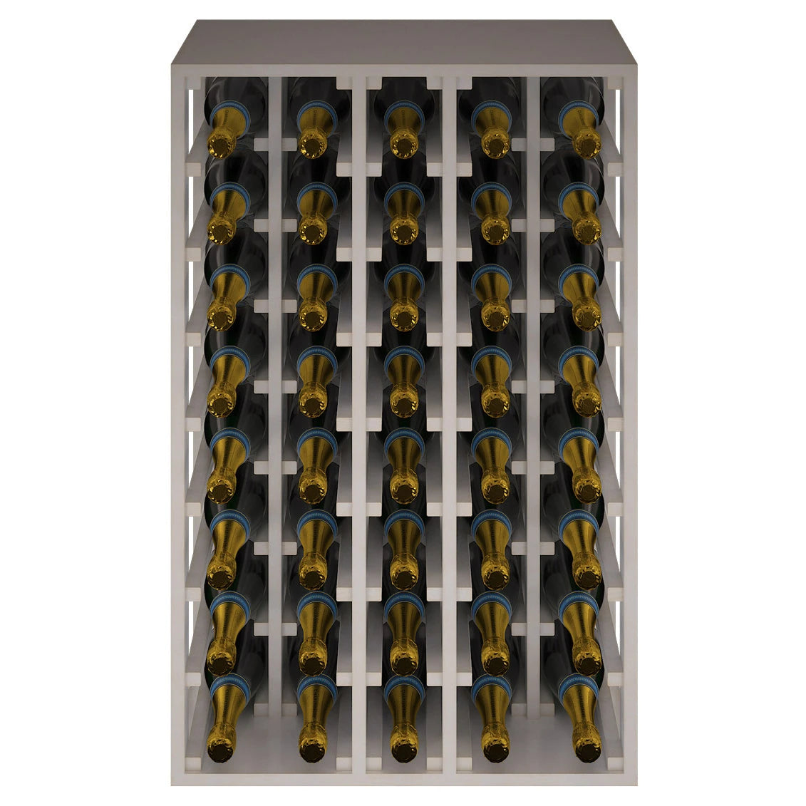 Pine wood wine rack for 40 Magnum champagne bottles, Godello EW2062
