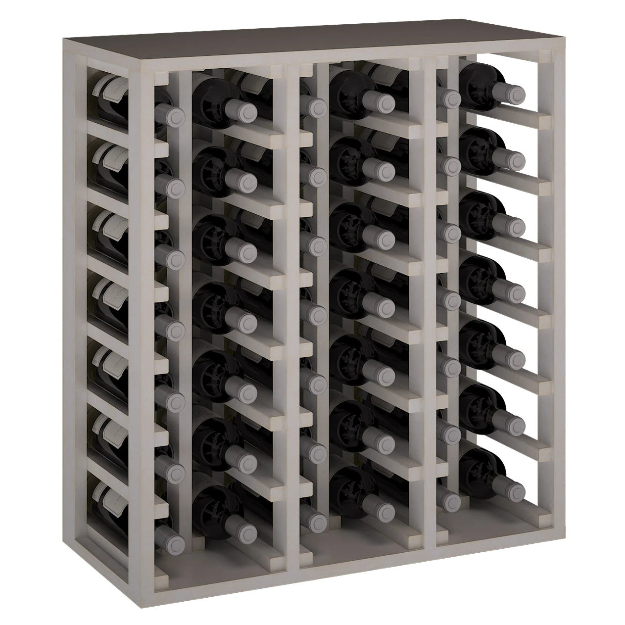 Botellero de madera de pino para 42 botellas, Godello EW2061