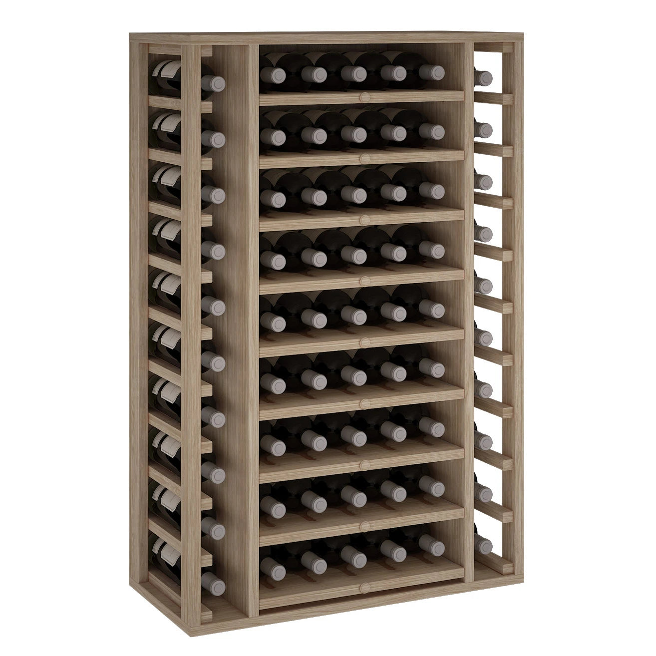 Oak wine rack for 65 bottles, Godello ER2540