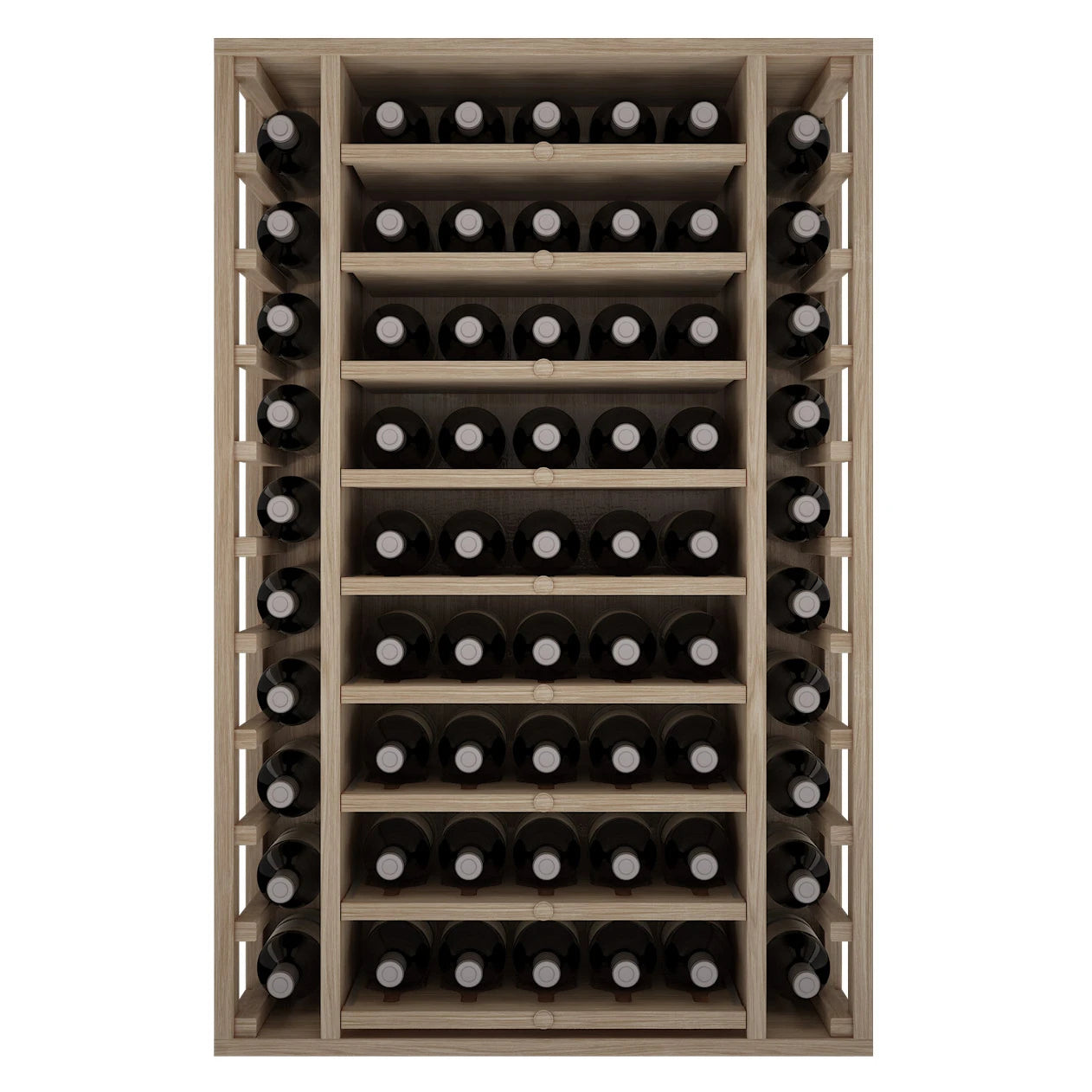 Oak wine rack for 65 bottles, Godello ER2540