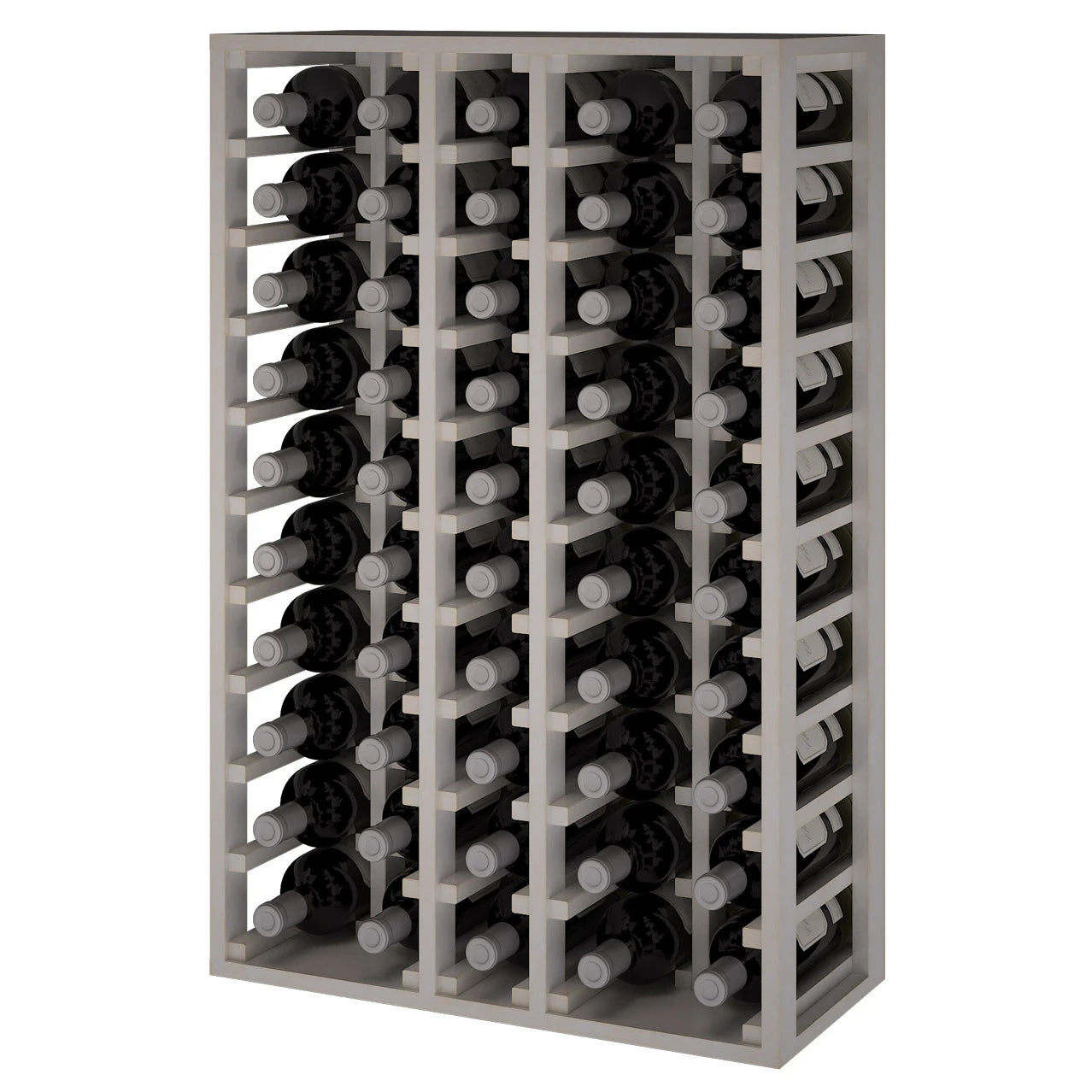 Pine wood wine rack for 50 Magnum bottles, Godello EW2066