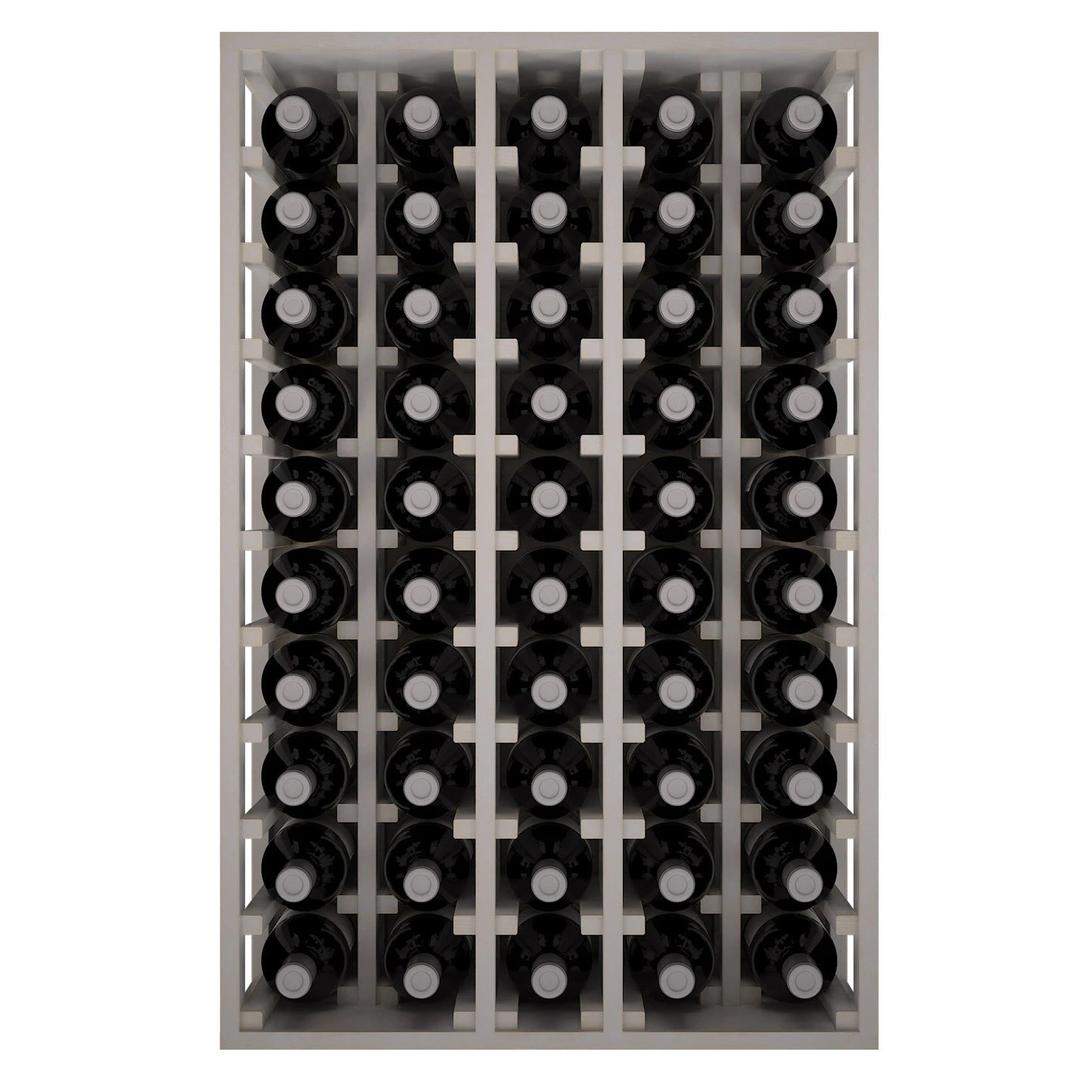 Botellero de madera de pino para 50 botellas Mágnum, Godello EW2066