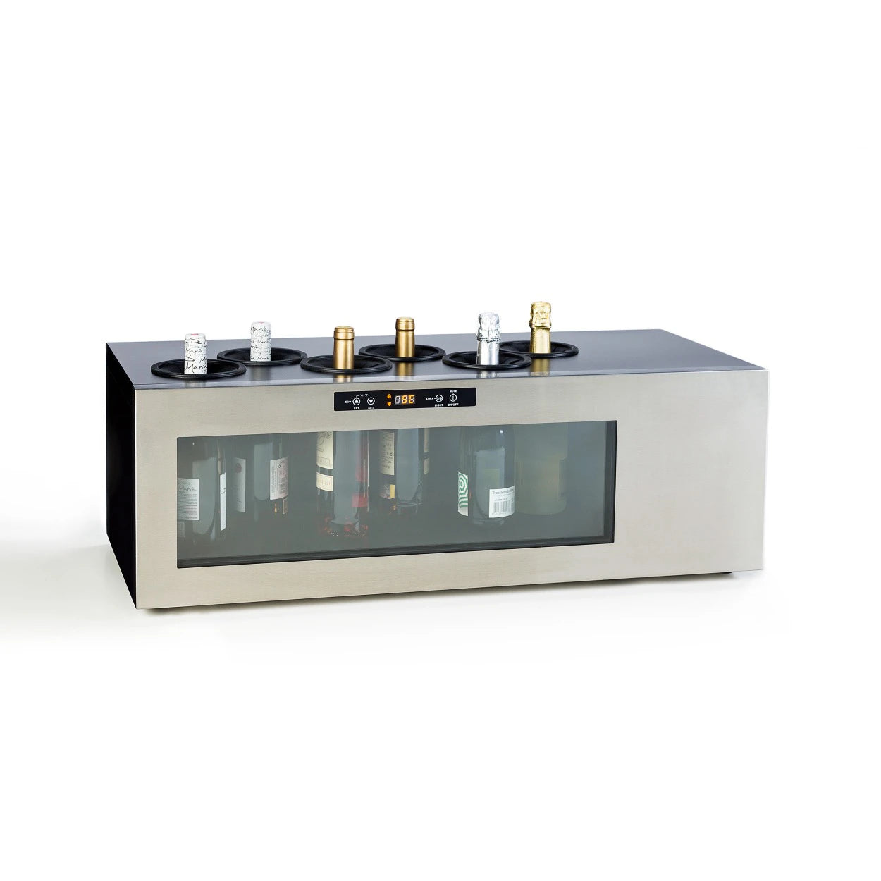 Expositor de Barra 6 botellas Cavanova TW01-6