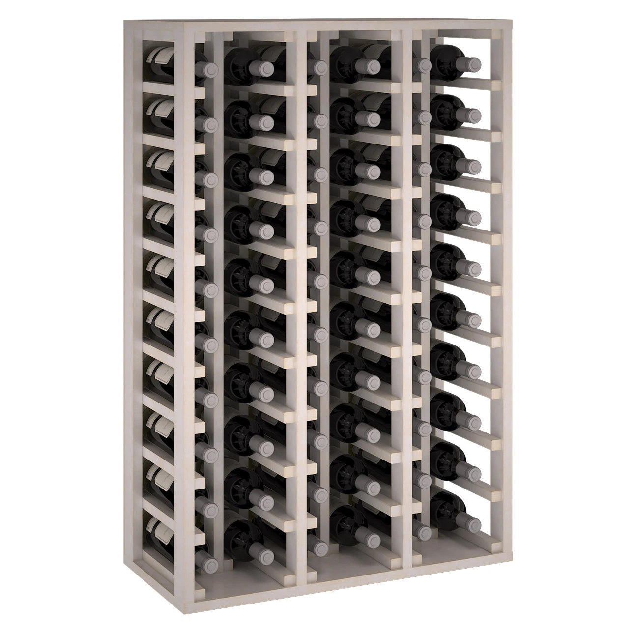 Botellero de madera de pino para 60 botellas, Godello EW2060
