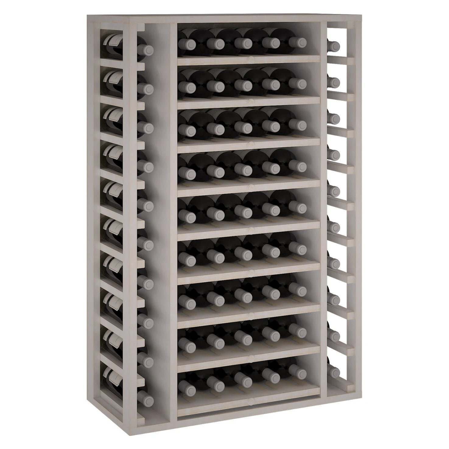Pine wood wine rack for 65 bottles, Godello EW2540