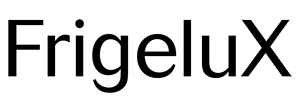 Logo de la marca Frigelux para frigoríficos retro