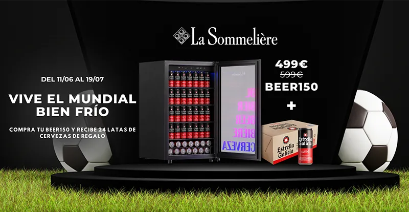 Accesorios de regalo con la compra de vinotecas seleccionadas.