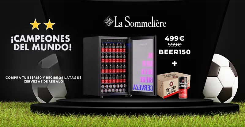 Accesorios de regalo con la compra de vinotecas seleccionadas.