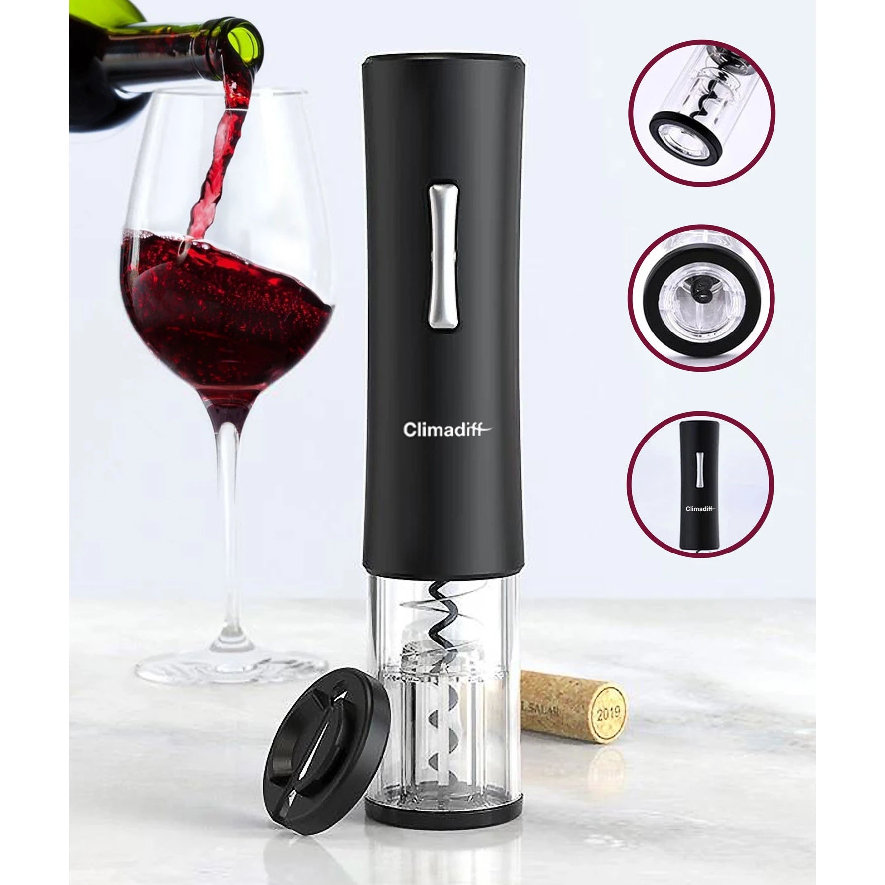 Electric corkscrew Climadiff TB5020CL