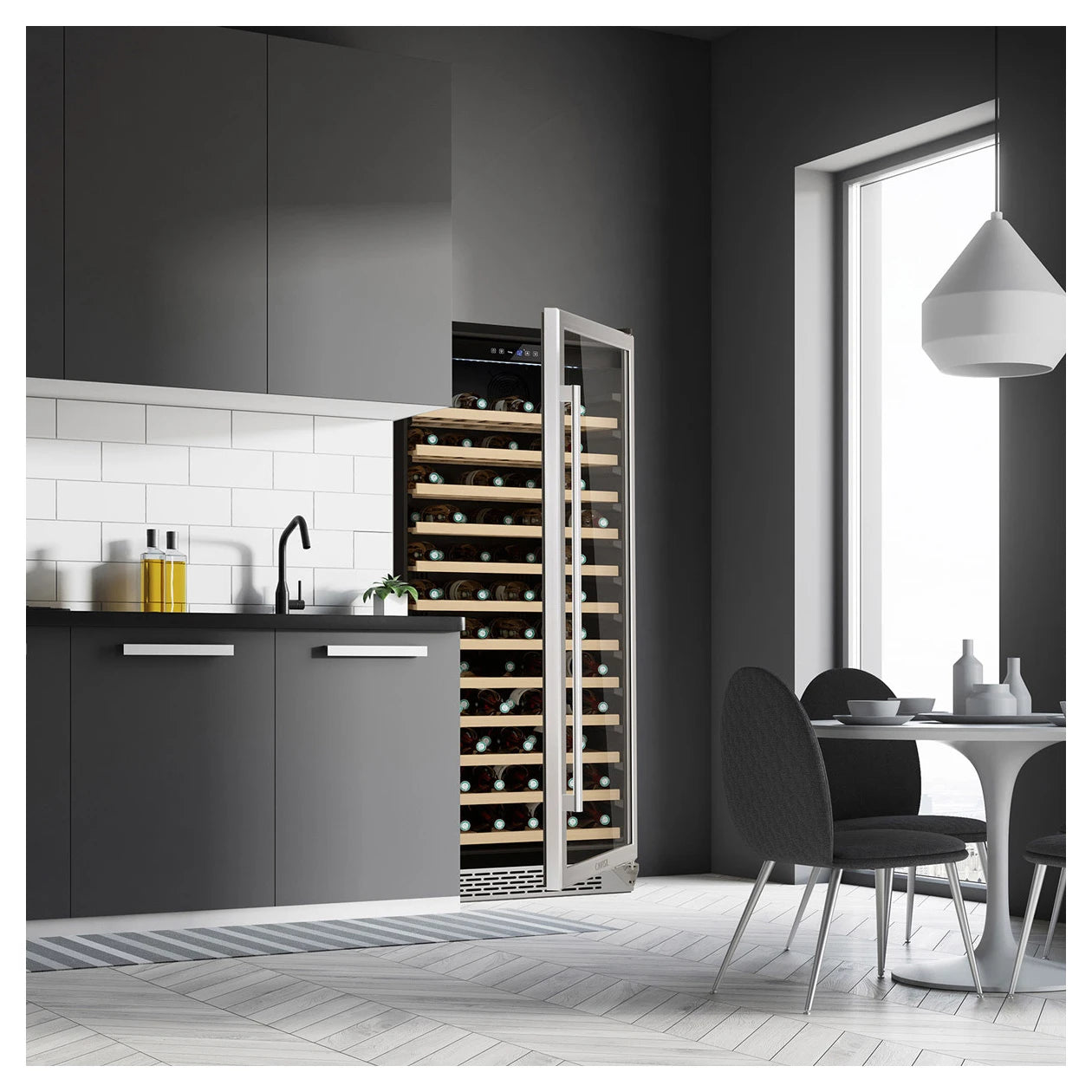 Vinoteca 100 botellas Les Petits Champs CAVCE100