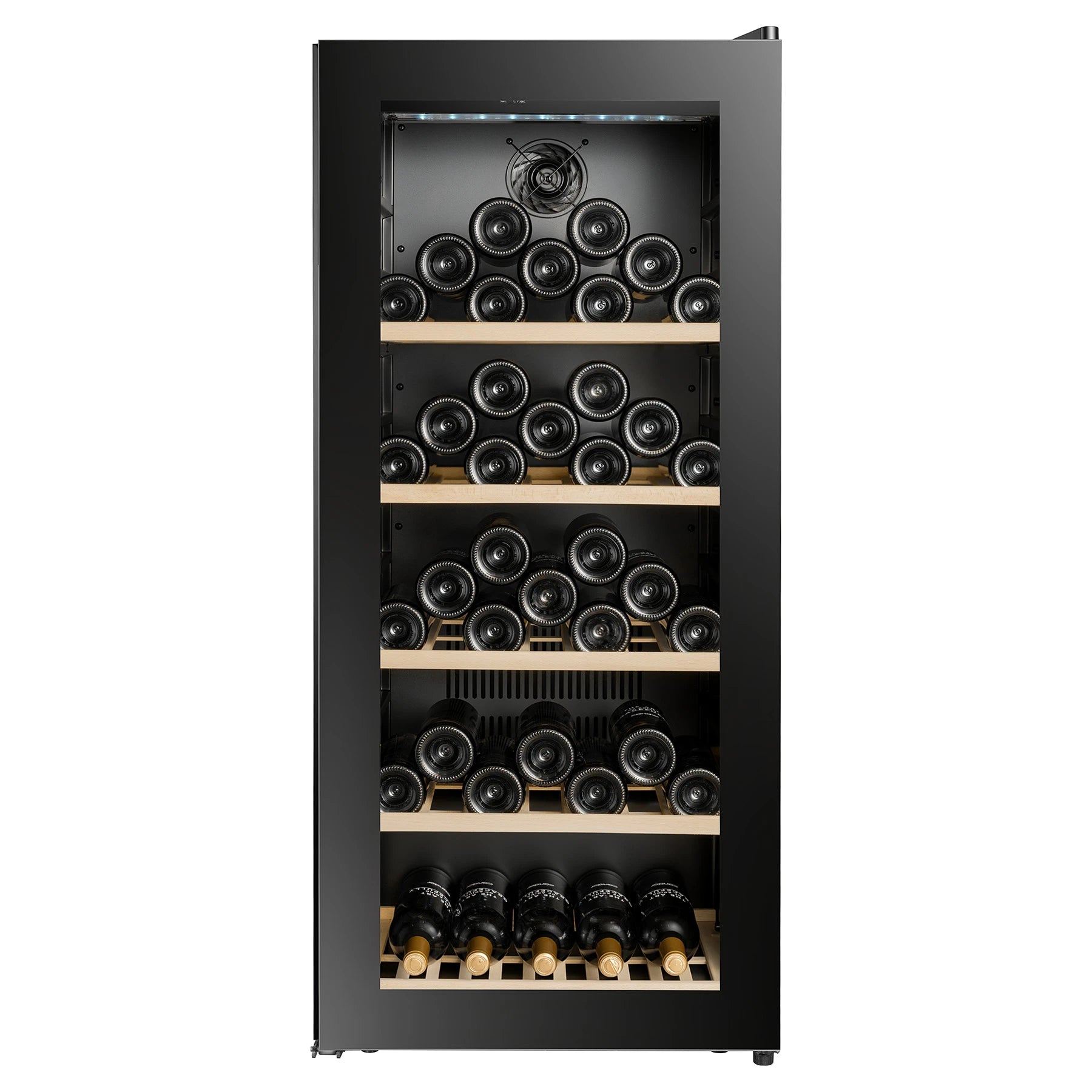 Vinoteca La Réserve RWC1102FN1 de libre instalación en acabado negro, vista de producto