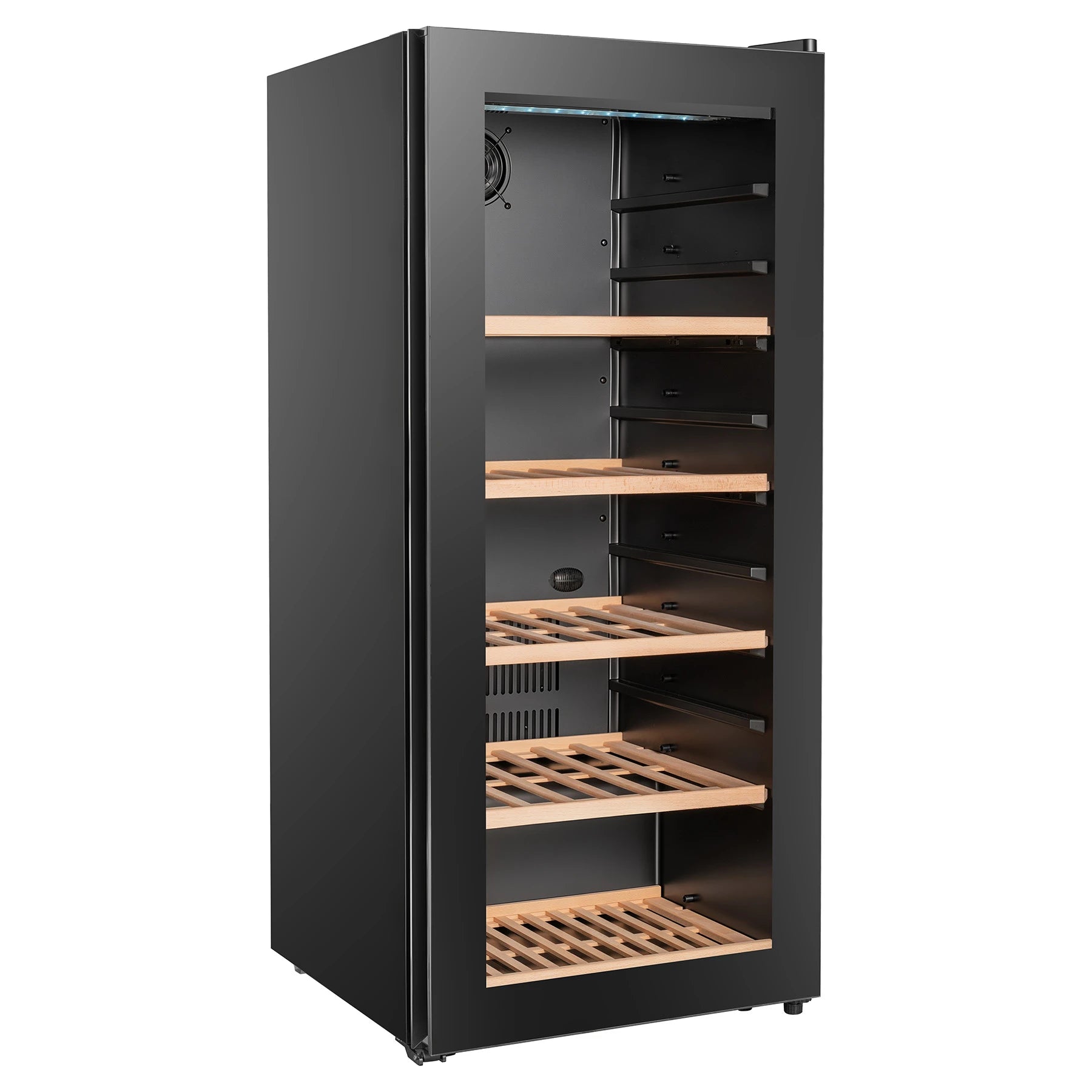 Vinoteca La Réserve RWC1102FN1 con control táctil y pantalla LED para temperatura