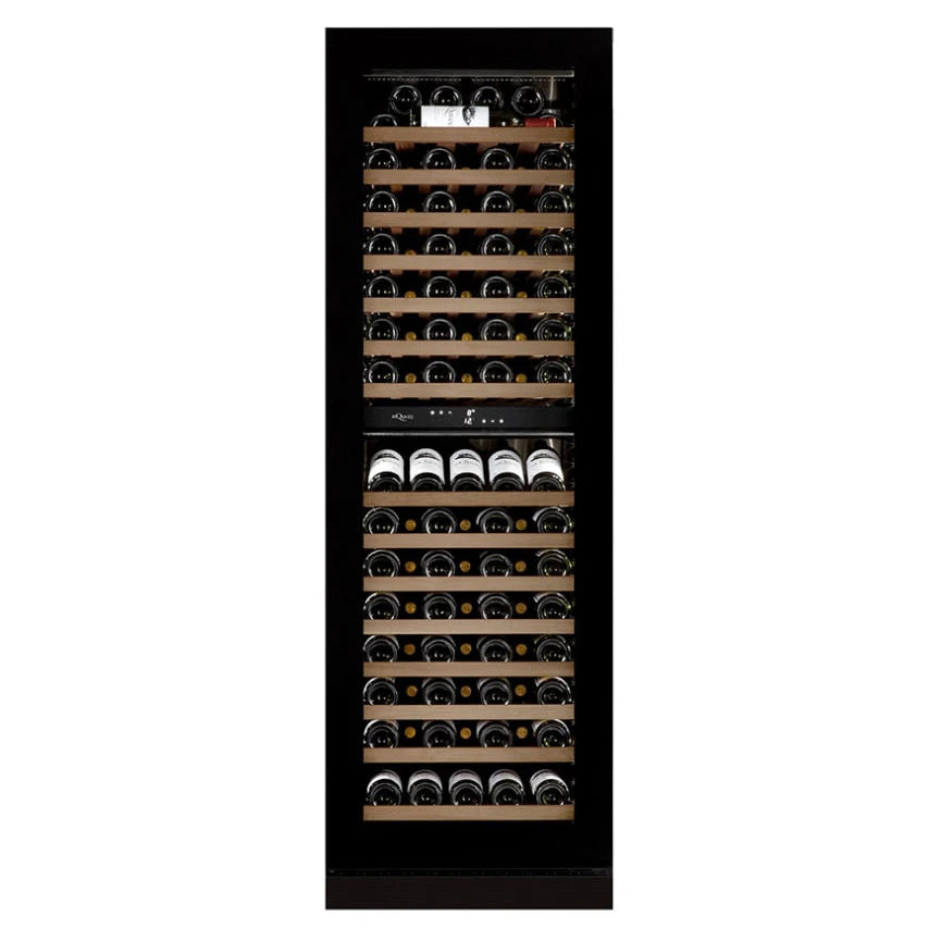 Wine Cooler 109 Bottles mQuvée WineCave Infinite 187D Push Pull Dual-zone