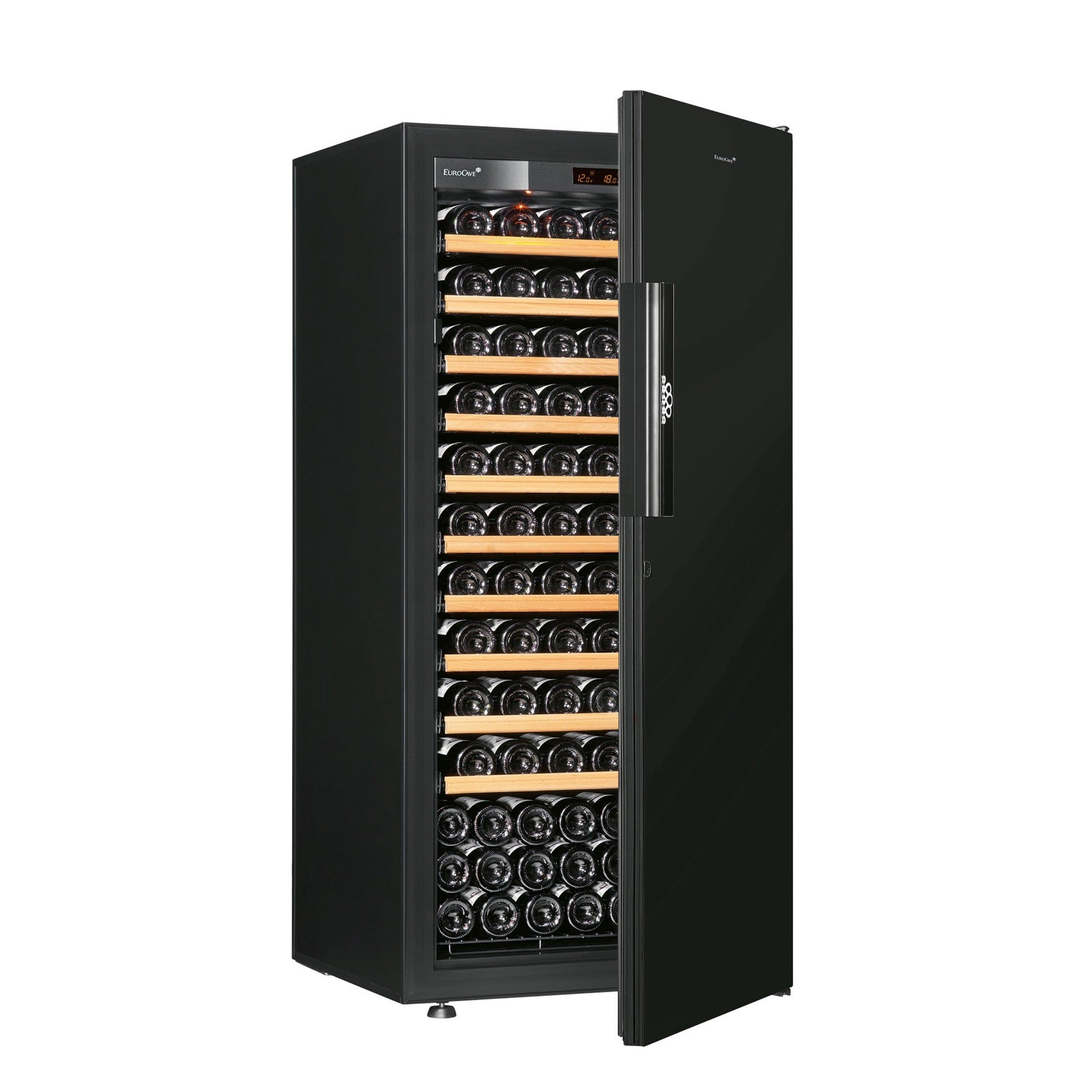 Vinoteca 141 botellas EuroCave Pure MBP10 Multitemperatura Black Piano