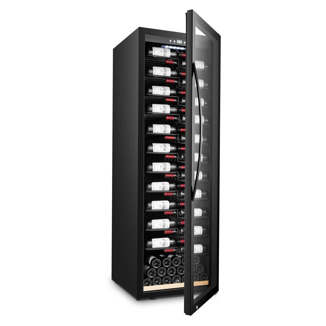 Vinoteca mQuvée WineExpert 192 Fullglass Black de libre instalación