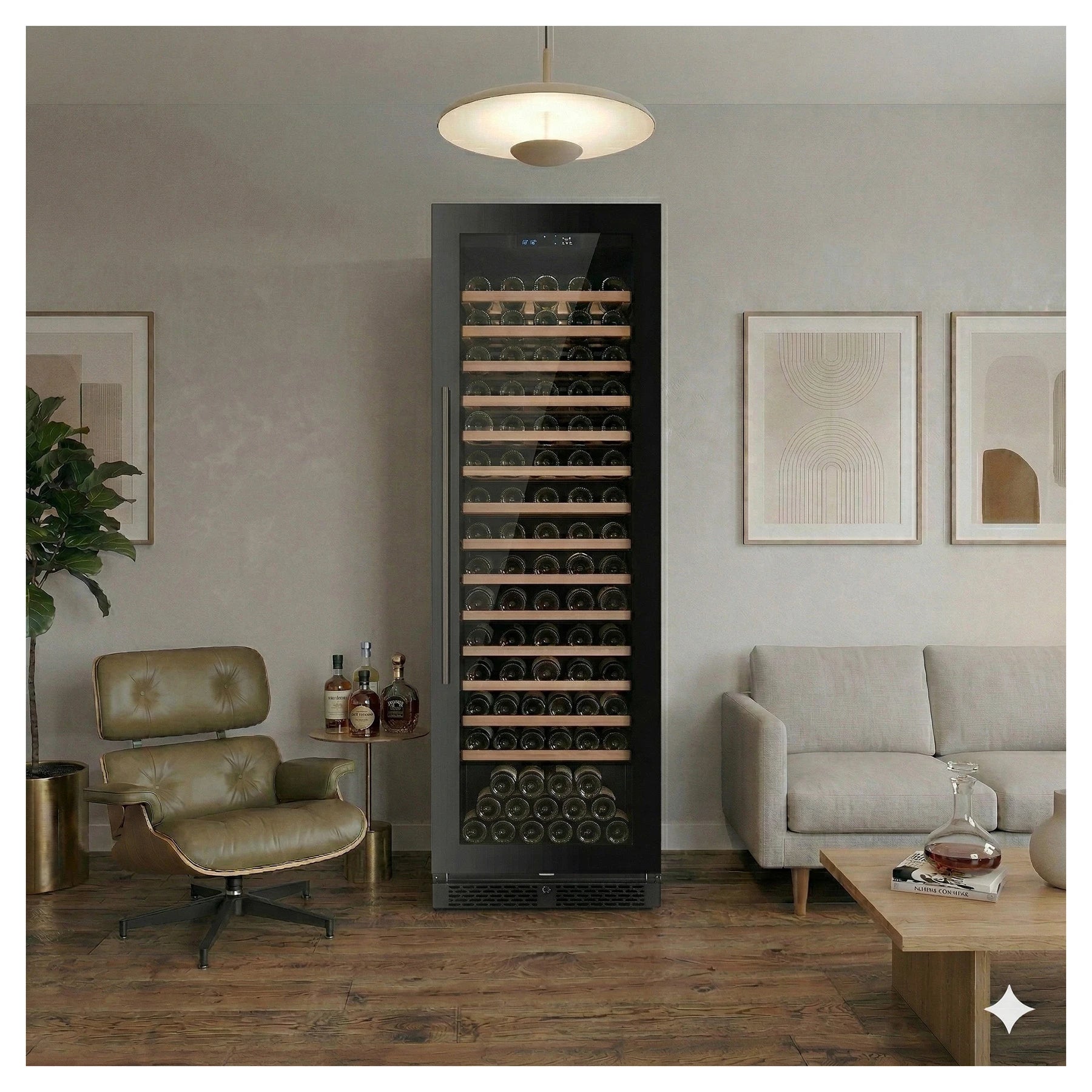 Wine Cooler 155 bottles ClimaVin Noir180