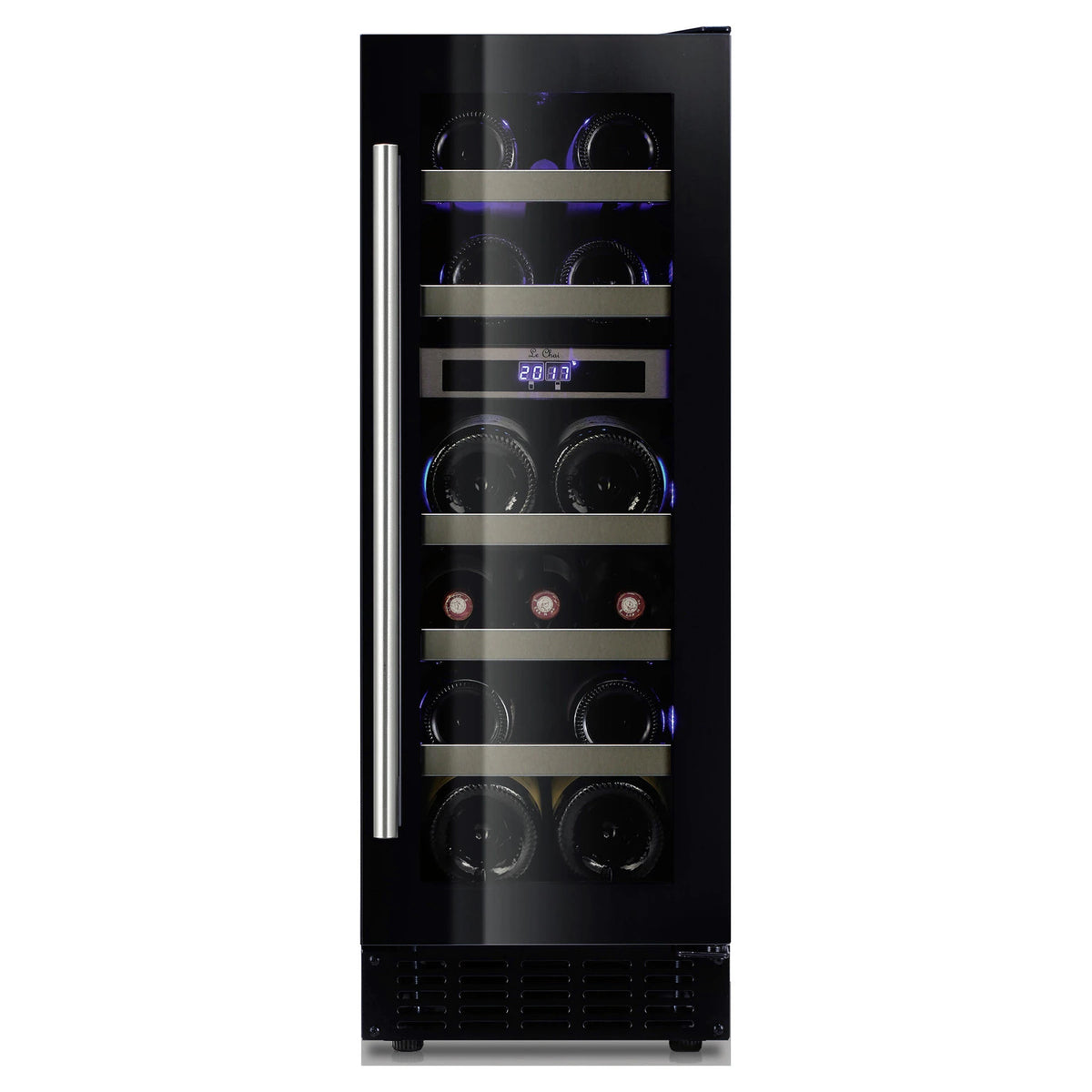 Vinoteca Le Chai LBN160 | 16 botellas | Encastrable | Doble zona