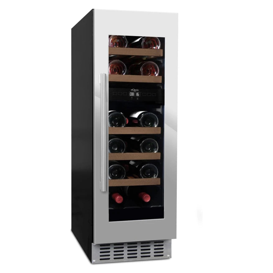 Wine Cooler 16 bottles mQuvée WineCave 780 30D Stainless Steel 