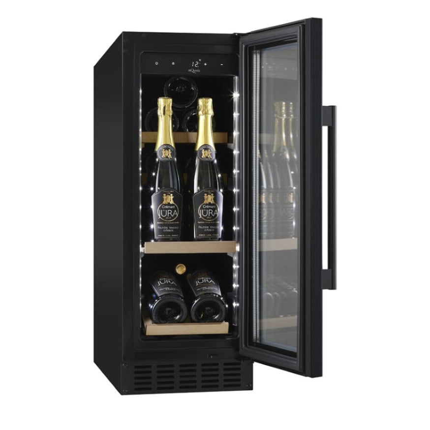 Vinoteca 16 botellas WineCave 700 30S Anthracite Black Champagne