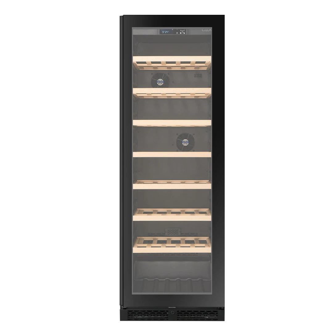 Wine Cooler 161 bottles CELLA W163S Black
