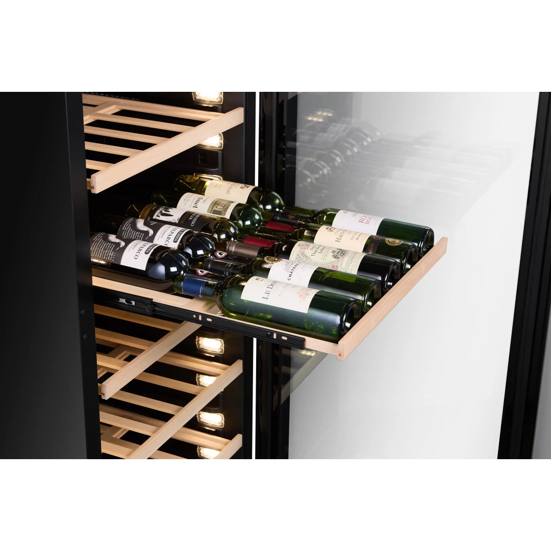 Wine Cooler 161 bottles CELLA W163S Black