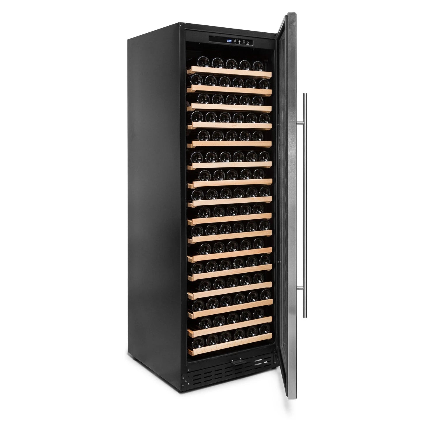 Vinoteca 166 botellas Vinobox V168GC 1T Inox