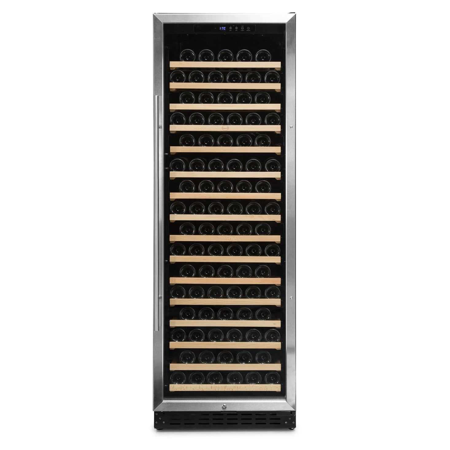 Wine Cooler 166 bottles Vinobox V168GC 1T Inox