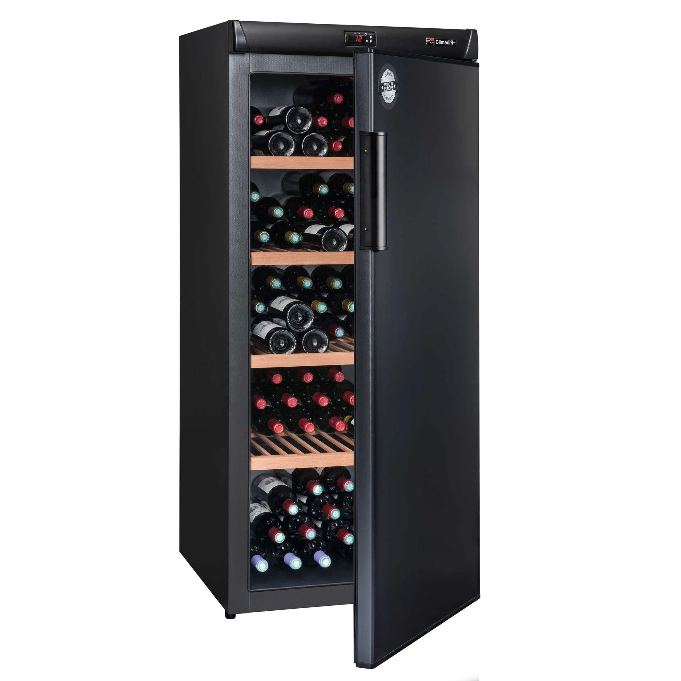 Vinoteca de envejecimiento 180 botellas Climadiff RESERVE 185