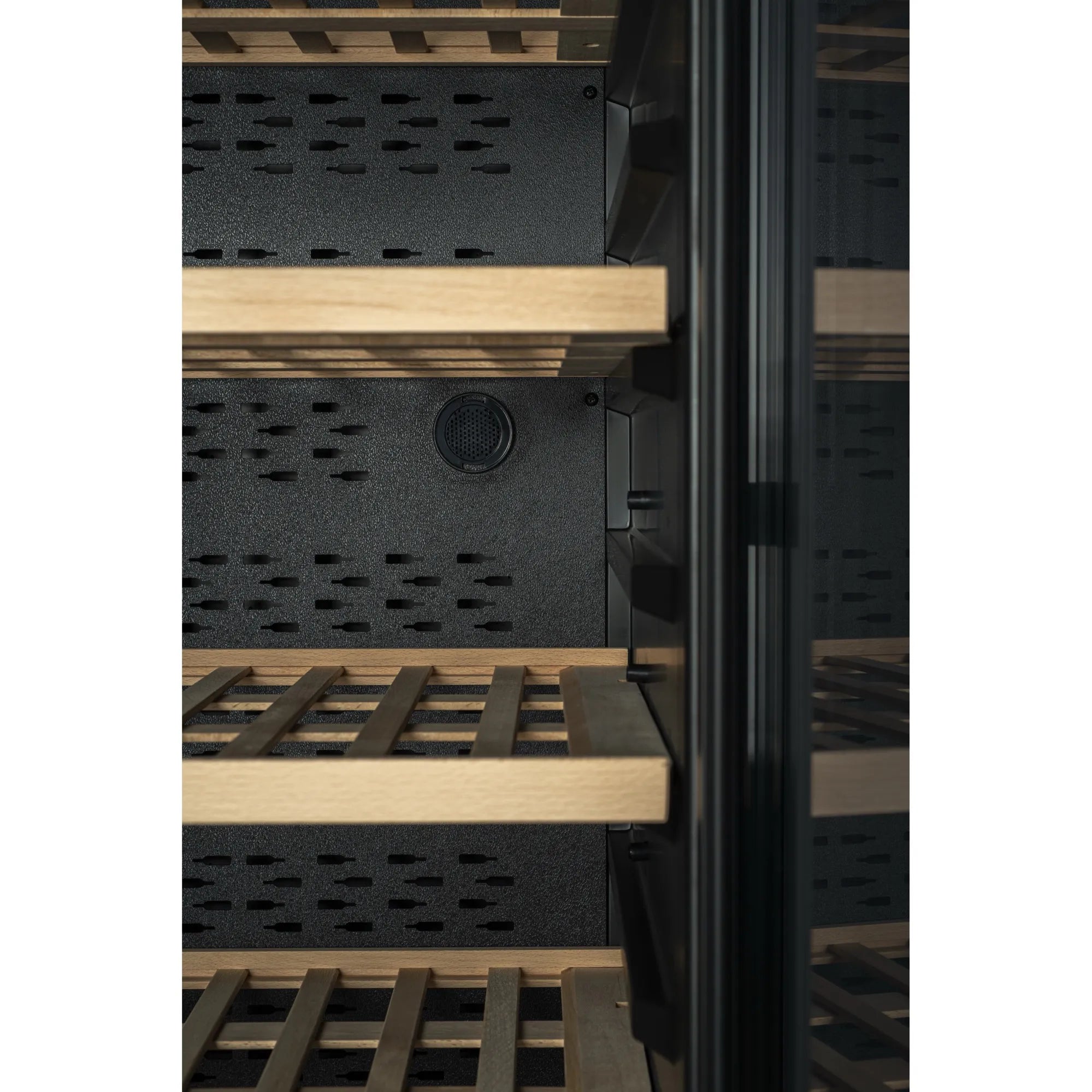 Vinoteca La Sommeliere CLASSIC185, vista de producto con puerta de cristal.