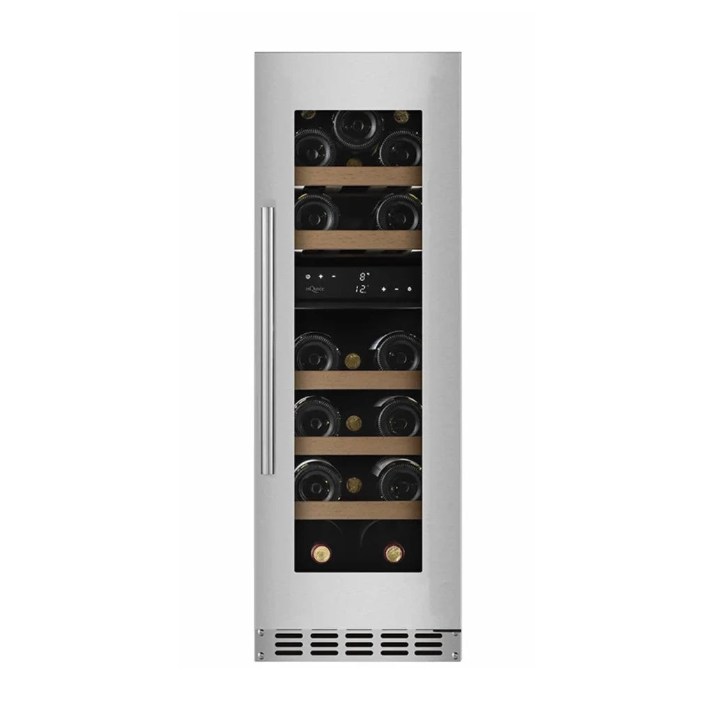 Wine Cooler 20 bottles mQuvée WineCave 800 30D Stainless dual-zone