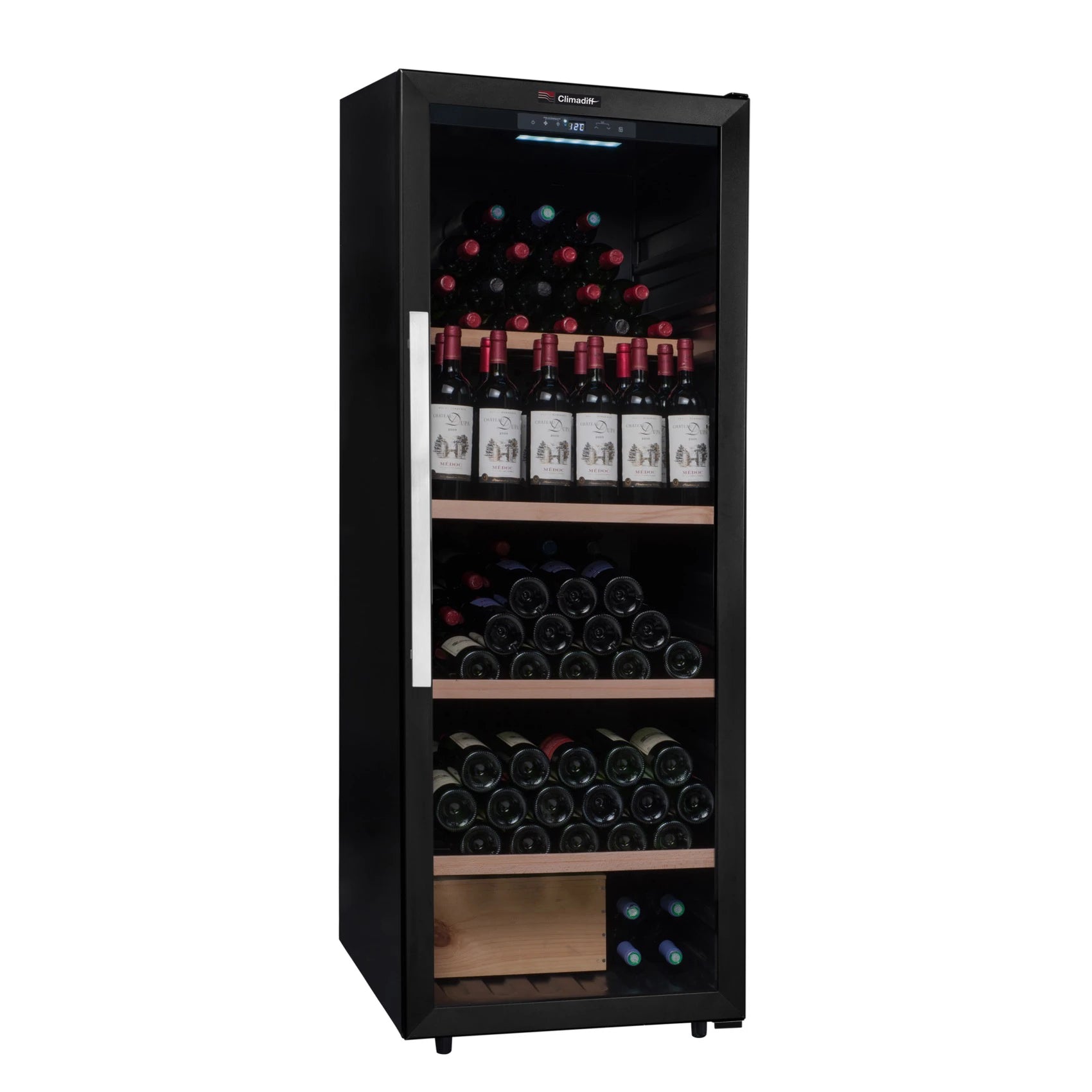 Vinoteca 204 botellas Climadiff CPW204B1