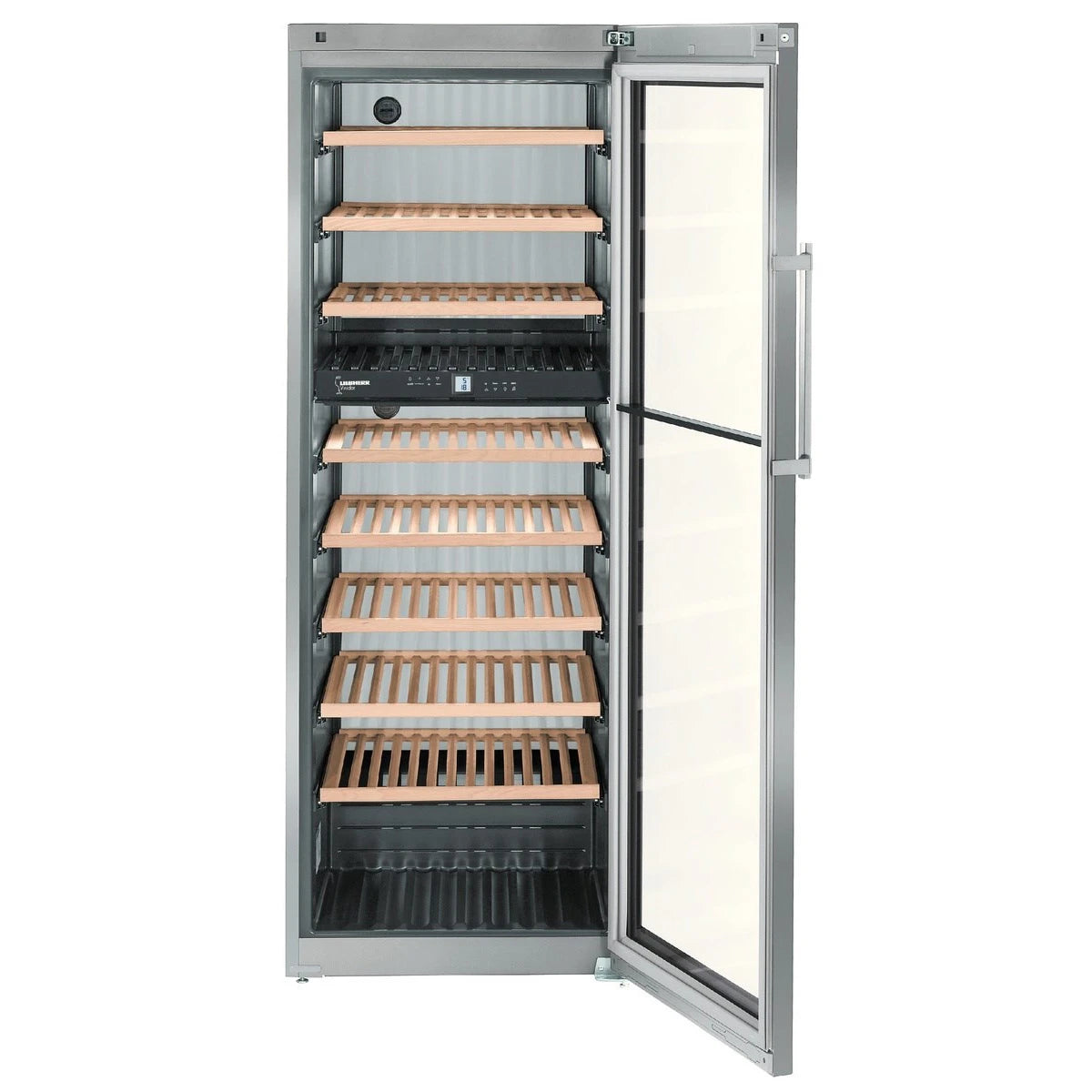 Wine Cooler 211 Bottles Liebherr WTES5972 2 Zone Stainless Steel