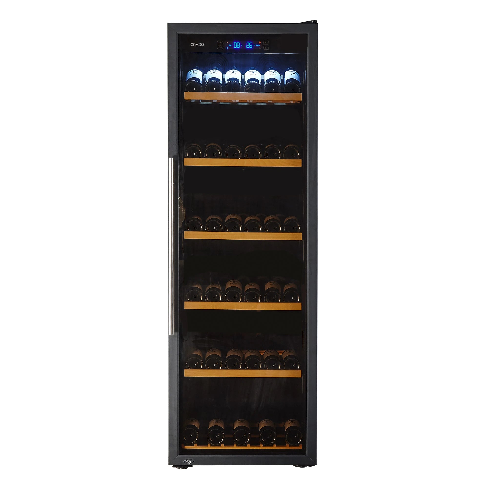 Vinoteca  214 botellas Caviss C1215GBEG