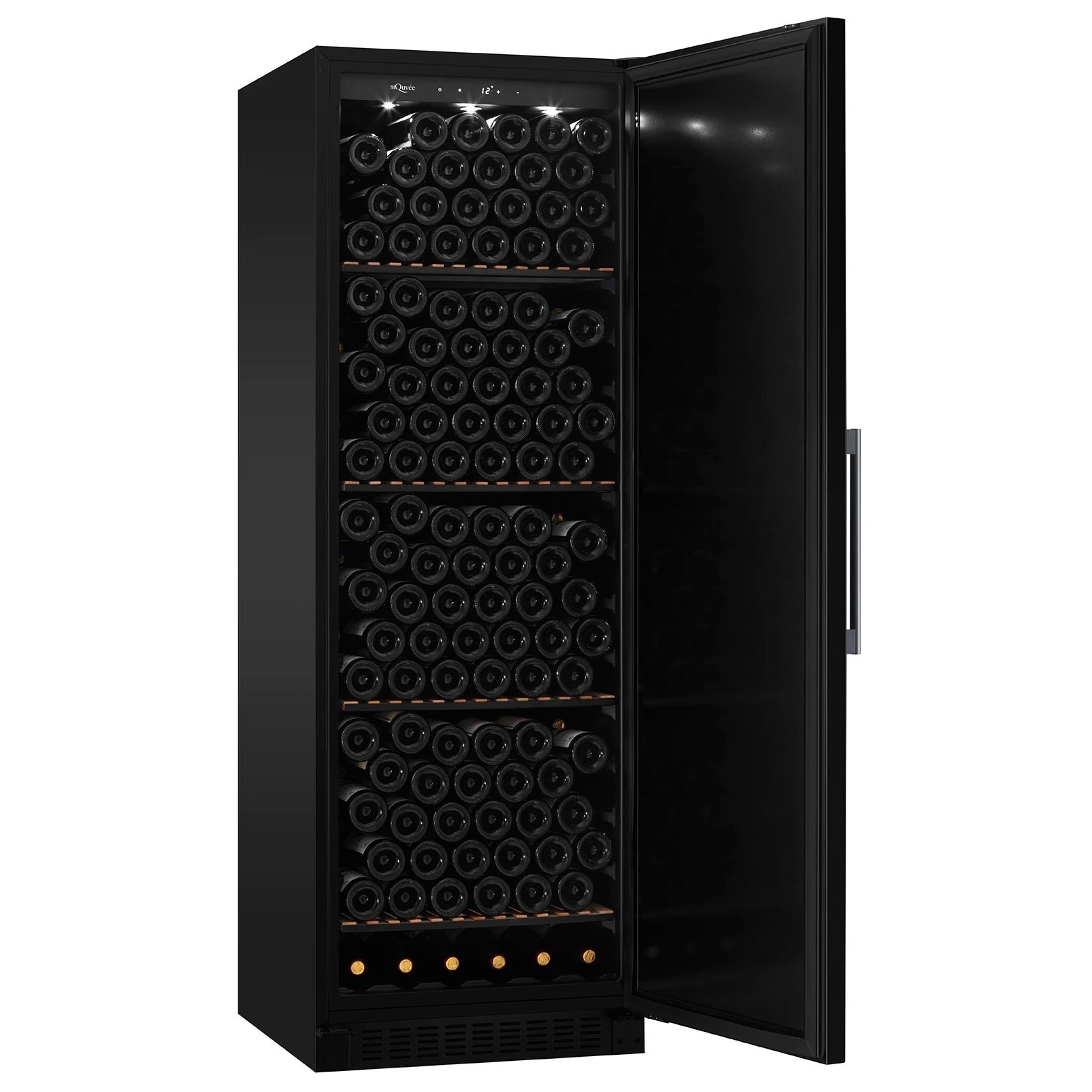 Wine Cooler 226 bottles mQuvée WineStore 226 Solid Black