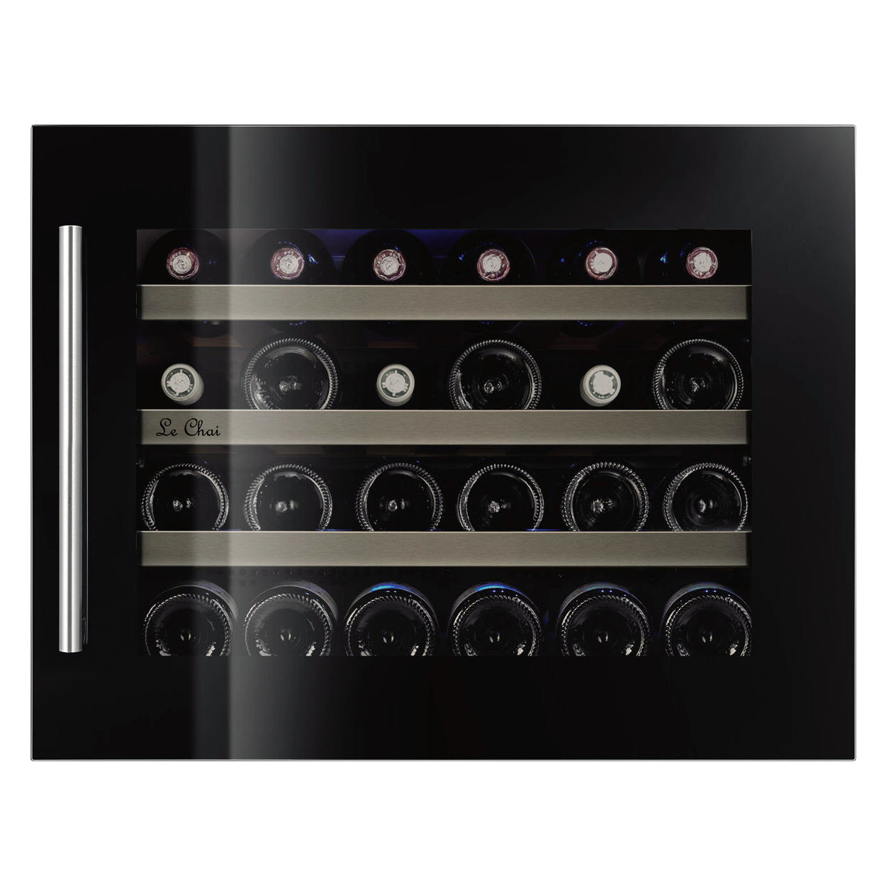 Built-in Wine Cooler 24 bottles Le Chai LMN245 Black