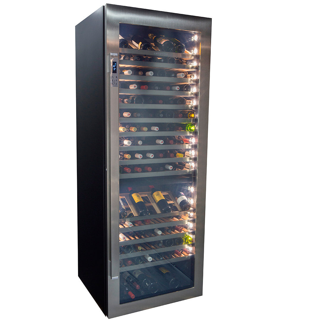 Vinoteca 259 botellas Cavanova CV300DT doble zona