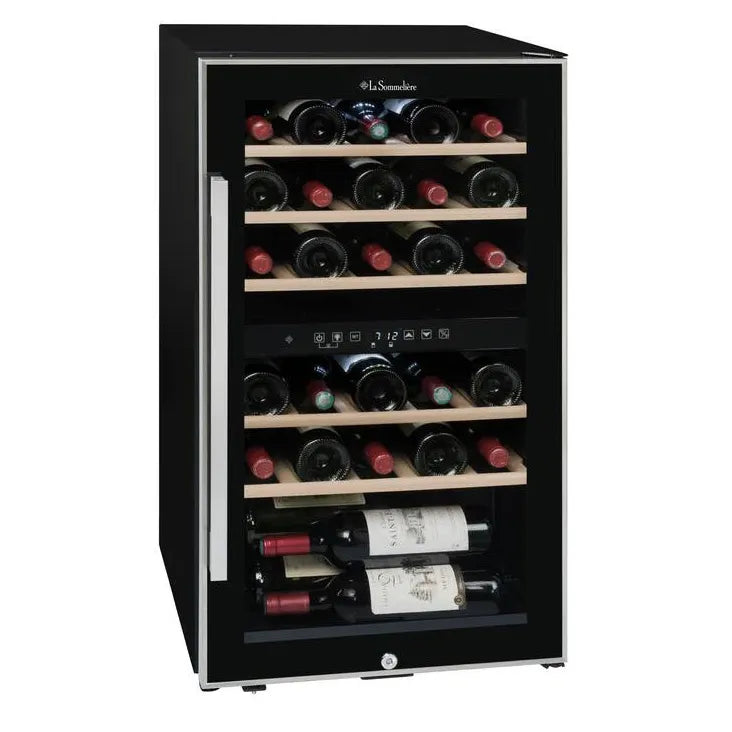 Wine Cooler 29 bottles La Sommelière ECS30.2Z doble zona