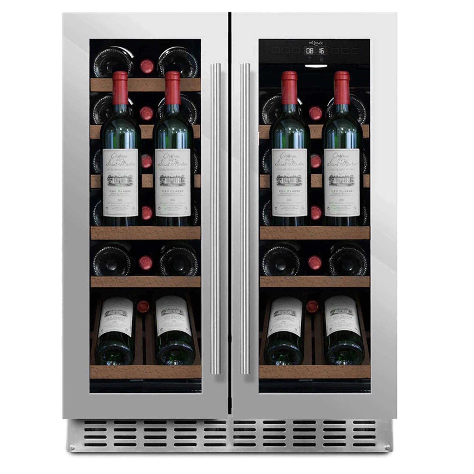 Wine Cooler 31 bottles mQuvée WineCave 60D2 Stainless