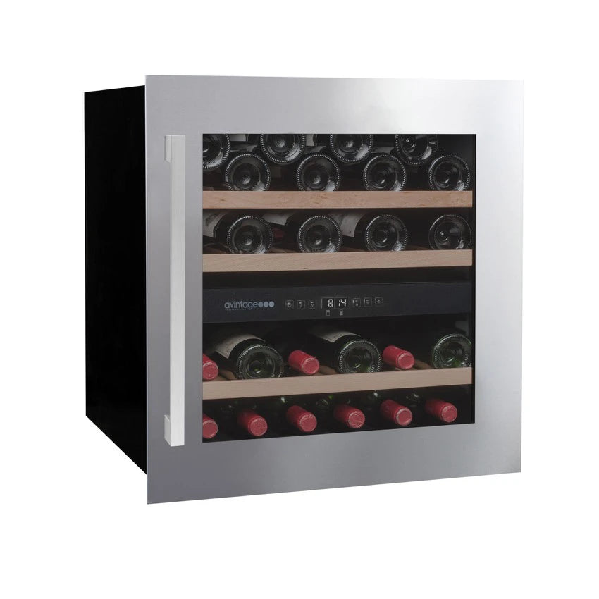 Avintage AVI62XDZA 36-bottle built-in wine cellar with dual zone