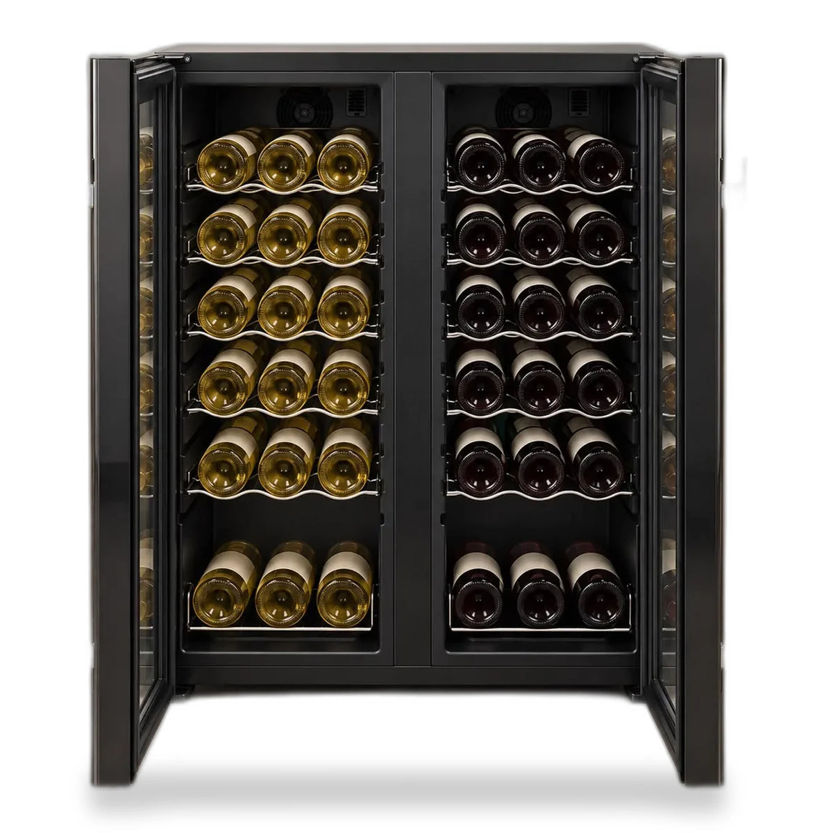 Vinoteca 36 botellas Cavanova CV036-2T doble zona