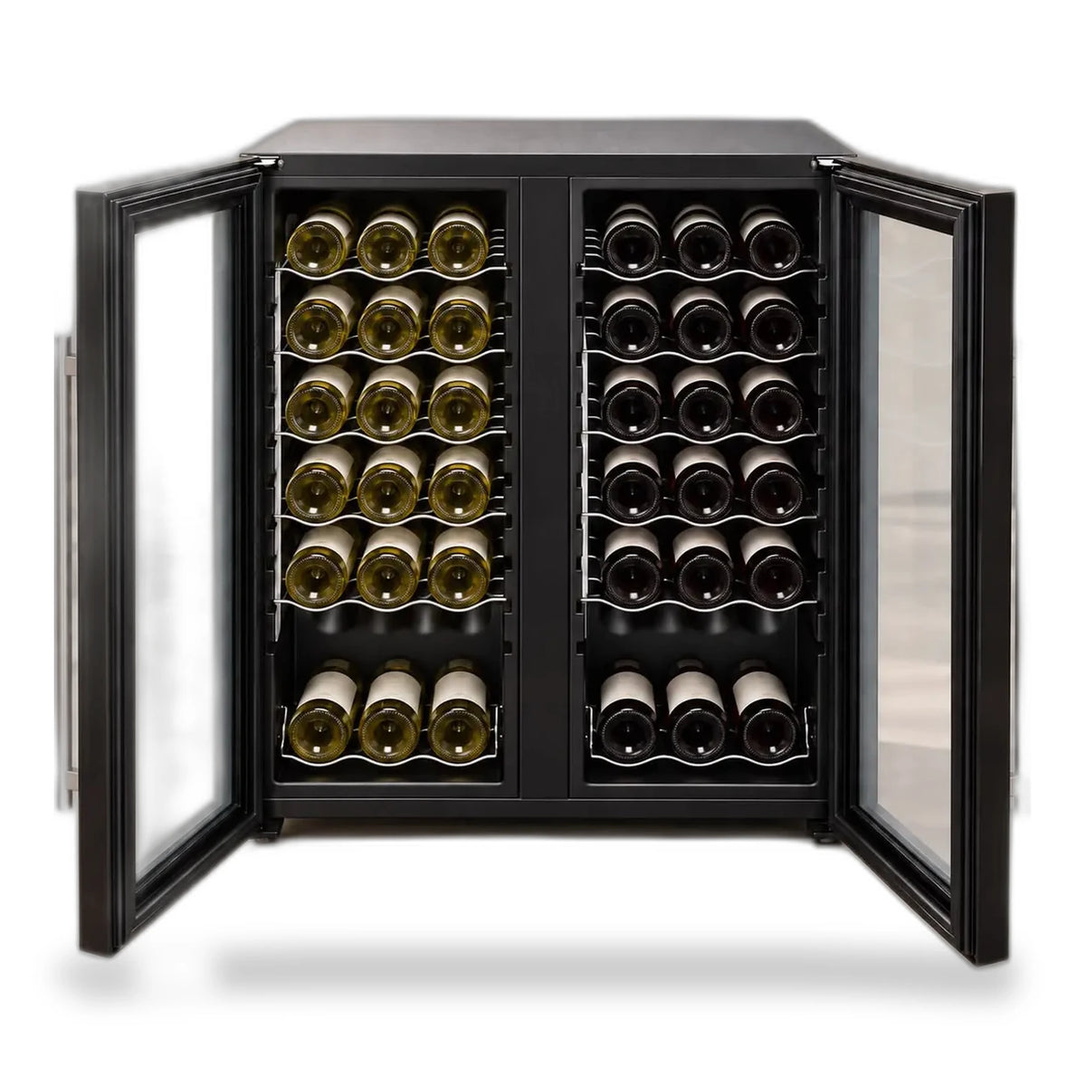 Vinoteca 36 botellas Cavanova CV036-2T doble zona